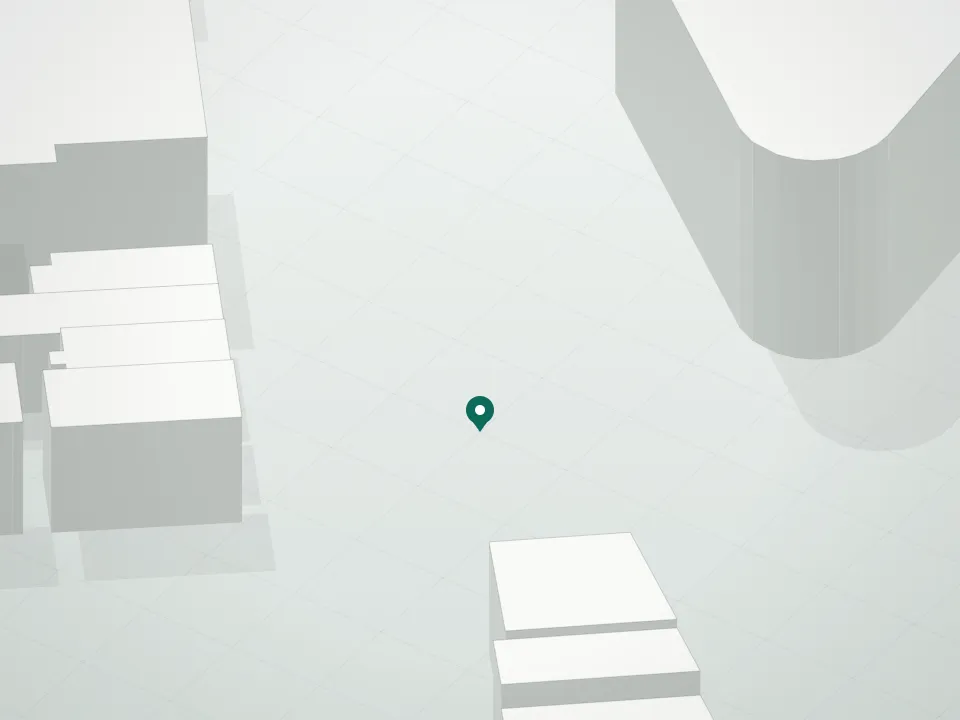 3D massing drawing of 564-580 Park Plaza Condominium and neighboring buildings