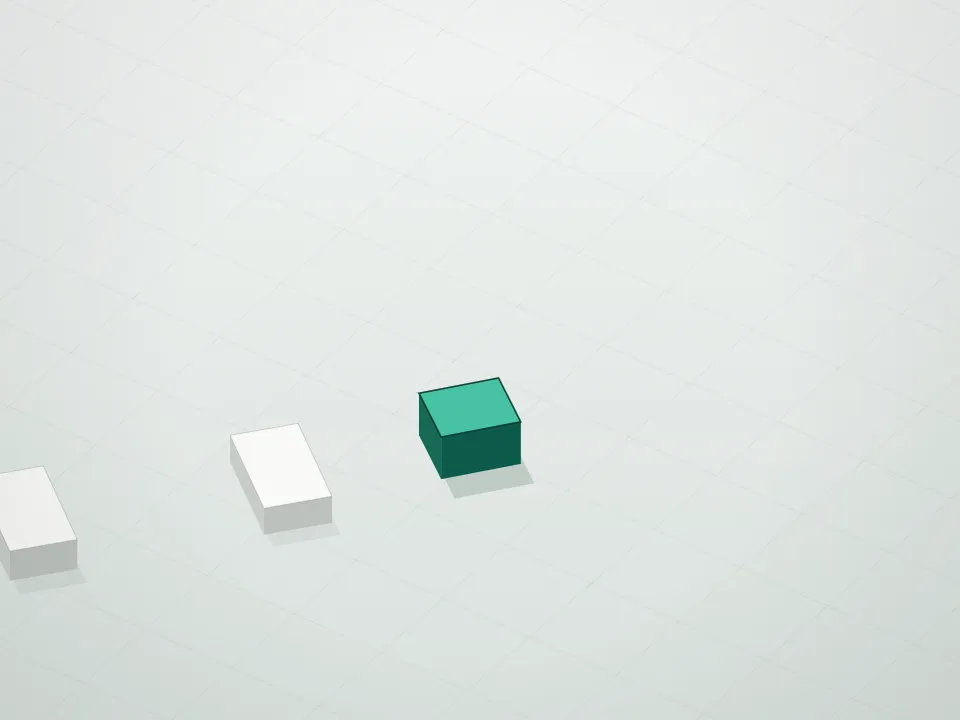 3D massing drawing of 1171 86th Street Condominium and neighboring buildings